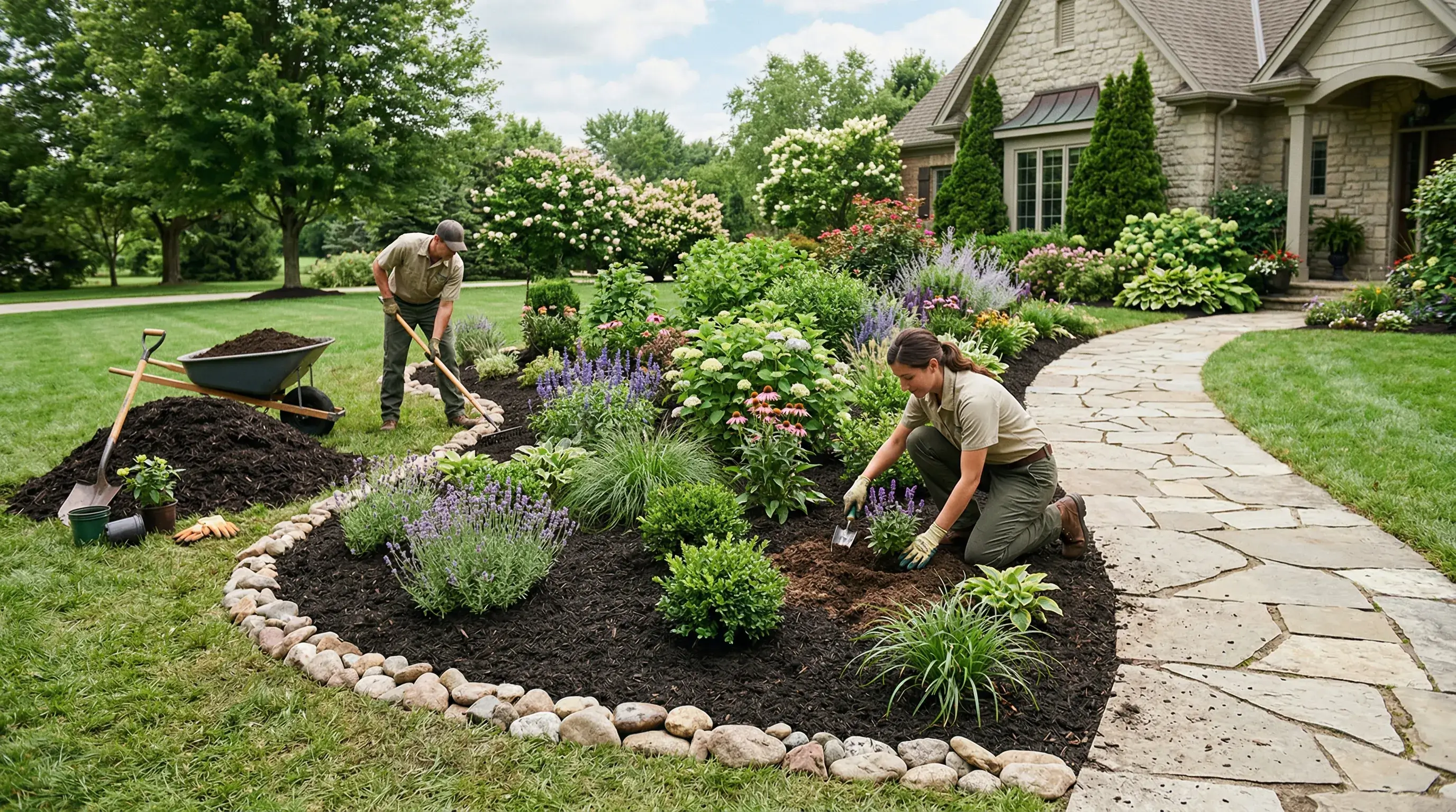Plant, Mulch & Material Installation